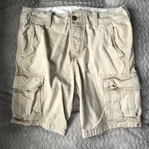 Khaki Cargo Shorts